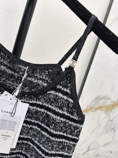 Chan NEW tassel knit camisole