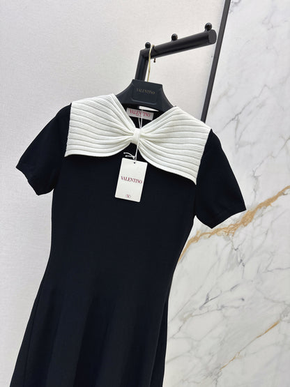 Valen NEW bow short sleeve dress