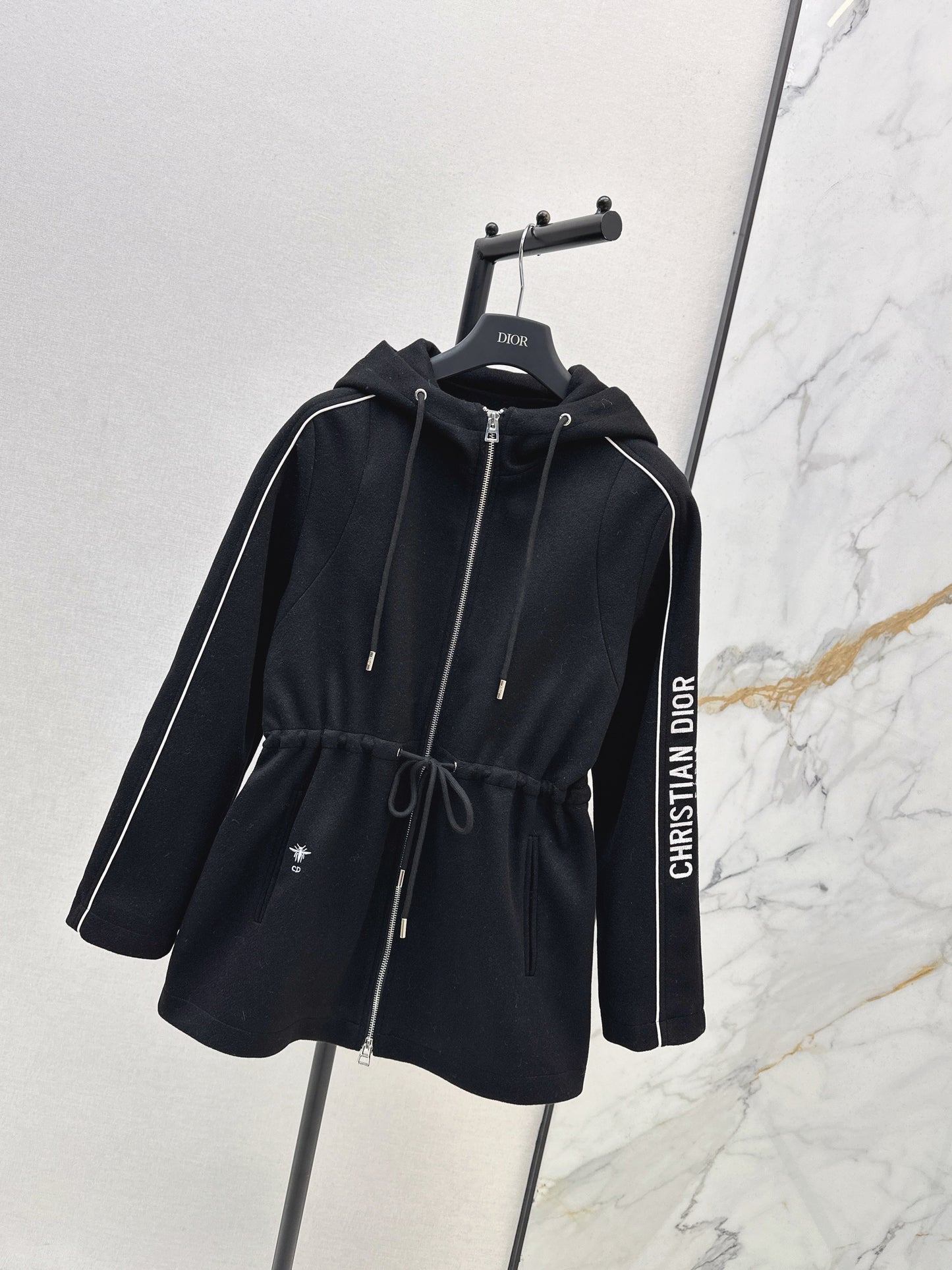 CD NEW drawstring hooded jacket