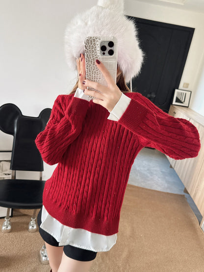 Monc NEW contract knit sweater