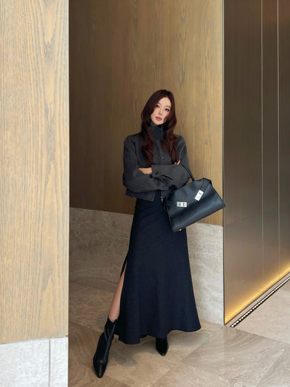 Brun NEW godet skirt