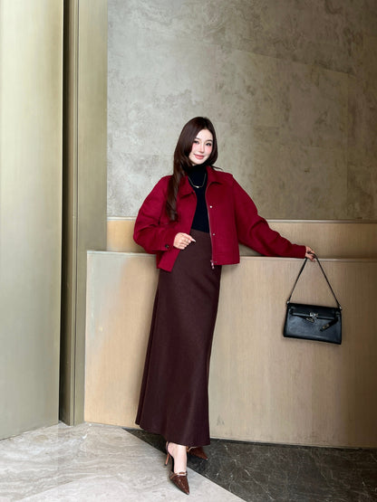 Brun NEW godet skirt