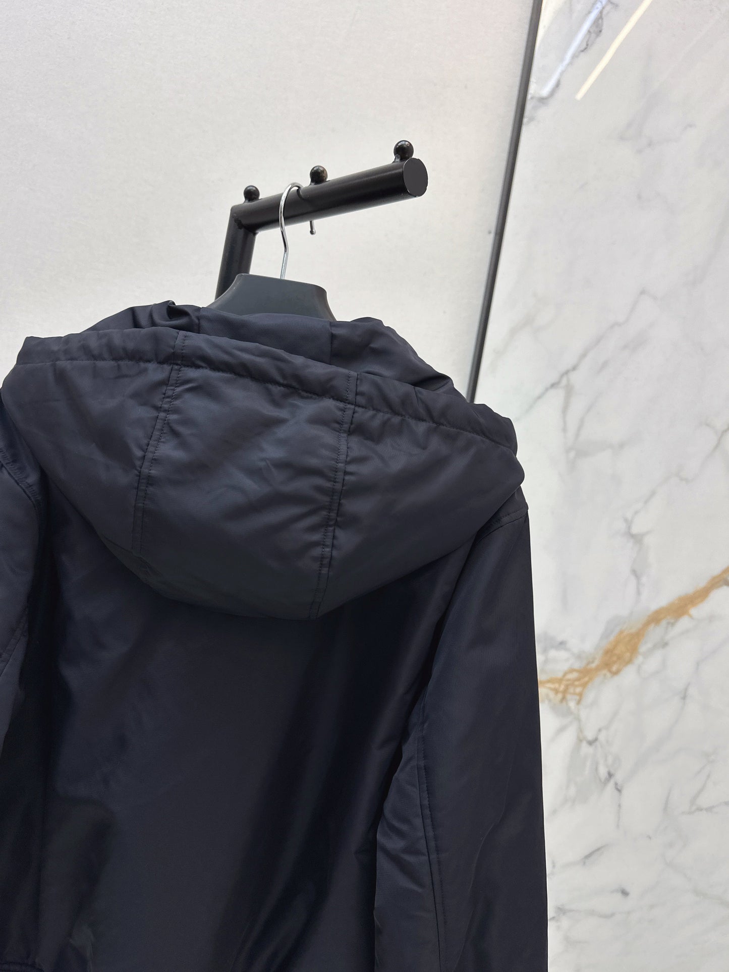 Pra NEW drawstring padded jacket