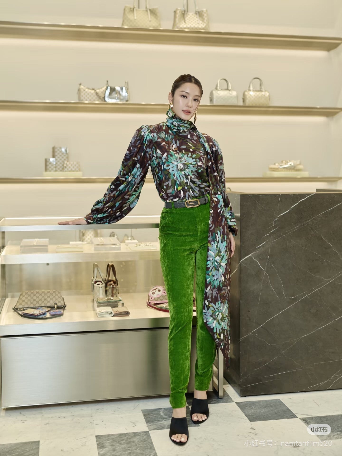 Guc NEW 3d floral print shirts