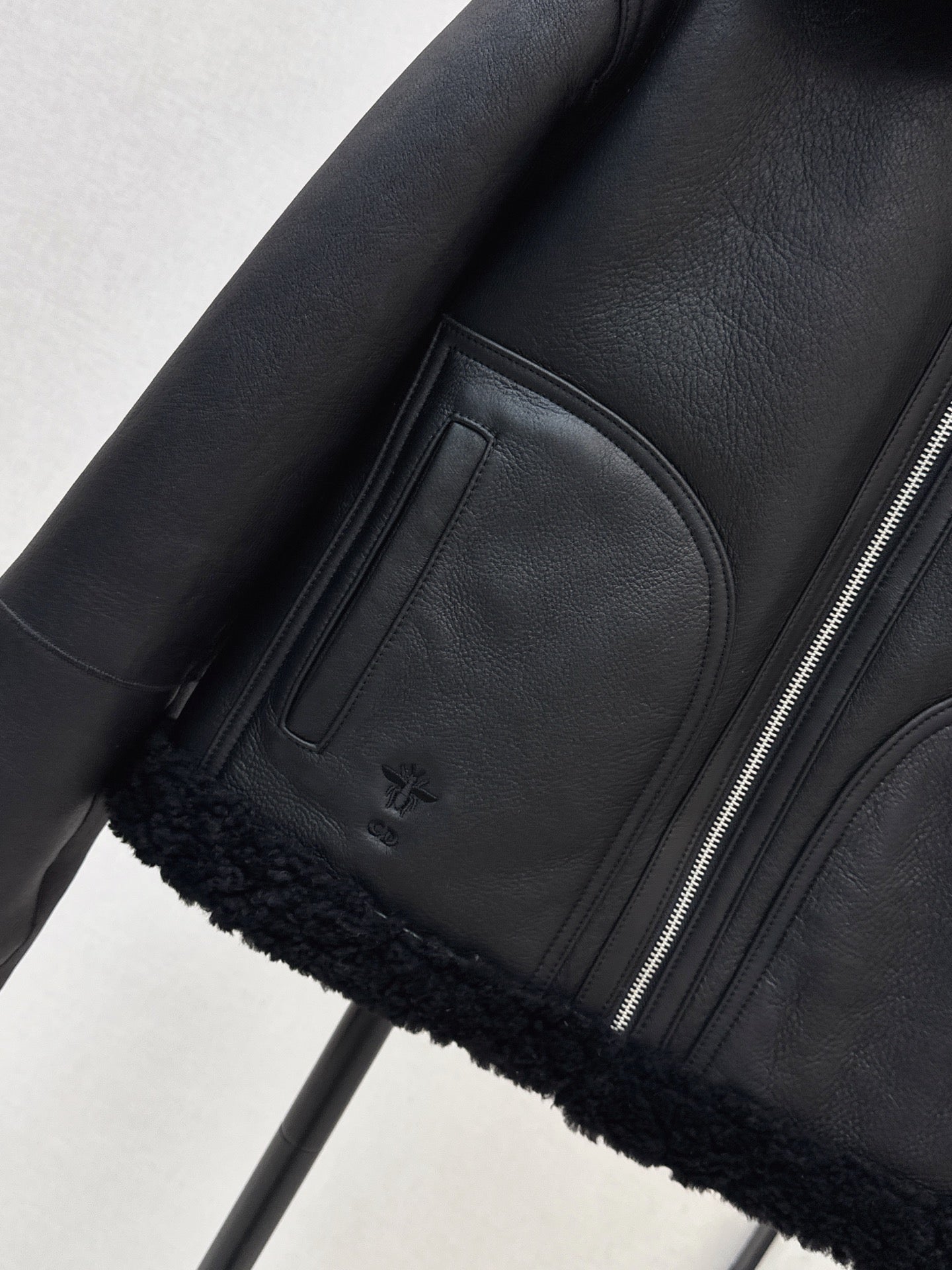 CD NEW reversible fur jacket