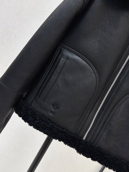 CD NEW reversible fur jacket