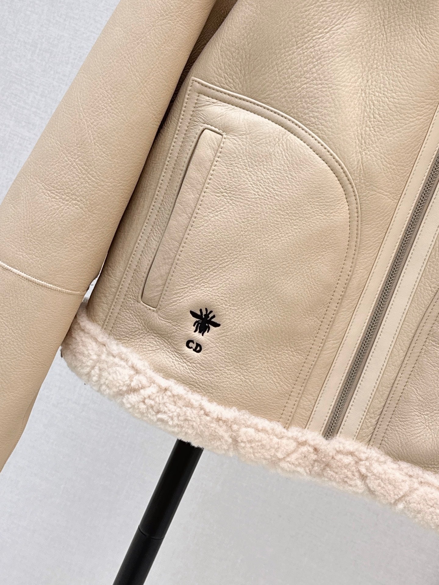 CD NEW reversible fur jacket