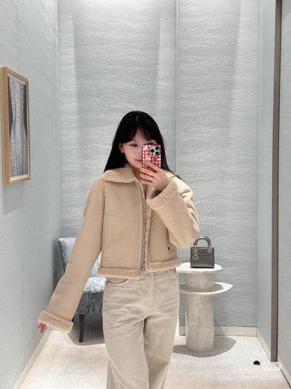 CD NEW reversible fur jacket