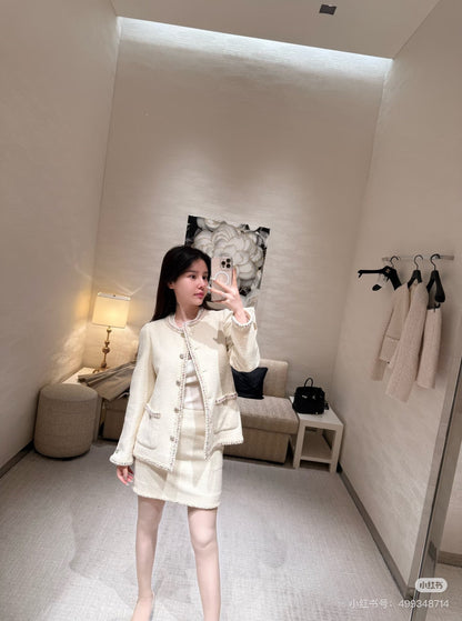 Chan NEW woven skirts