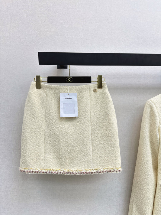 Chan NEW woven skirts