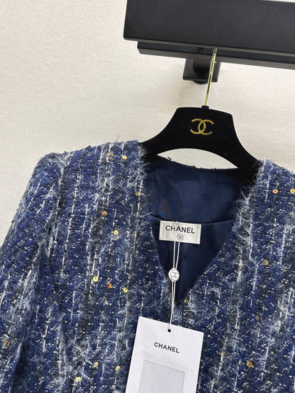 Chan NEW woolen woven jacket