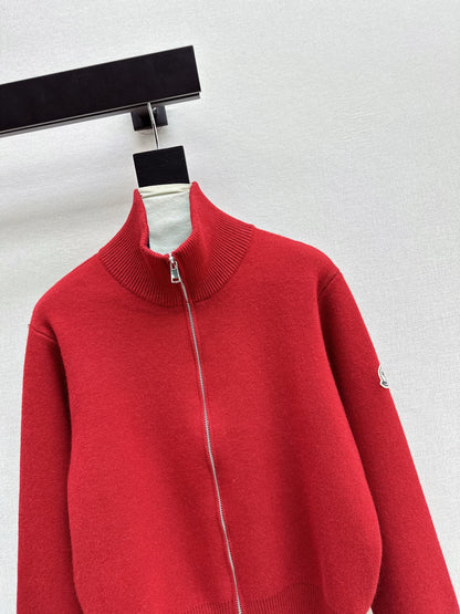 Monc NEW Zippered cardigan jacket