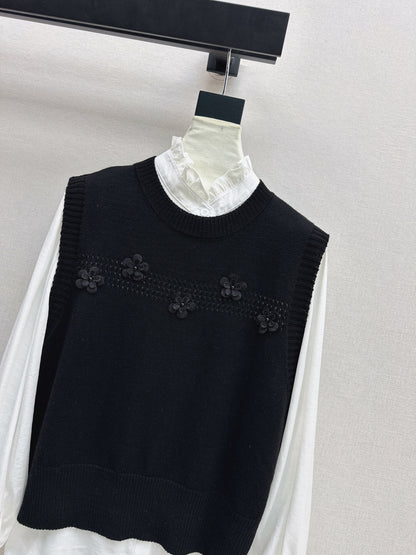 Chan NEW elegant shirts knit vest
