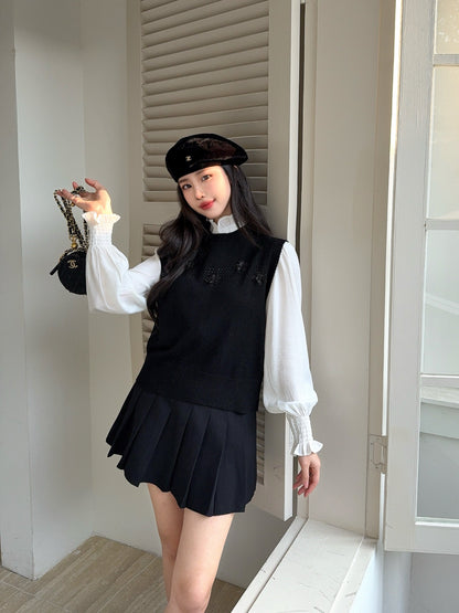 Chan NEW elegant shirts knit vest