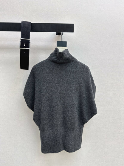 Brun NEW sleeveless sweater with belted