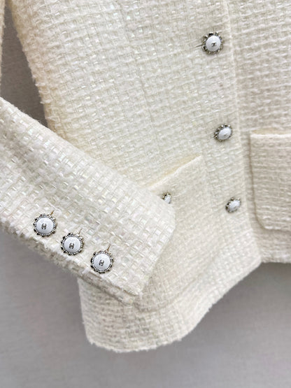 Chan NEW layered ruffle collar jacket