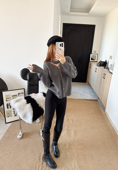 Chan NEW wool cardigan