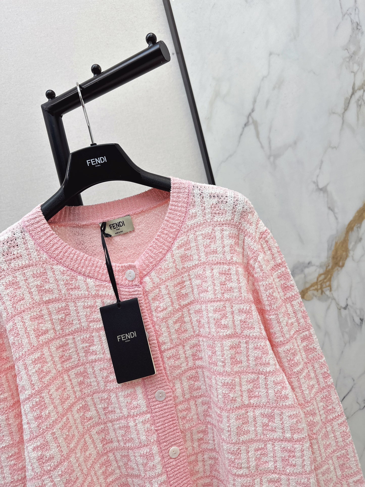 Fend NEW jacquard knit cardigan