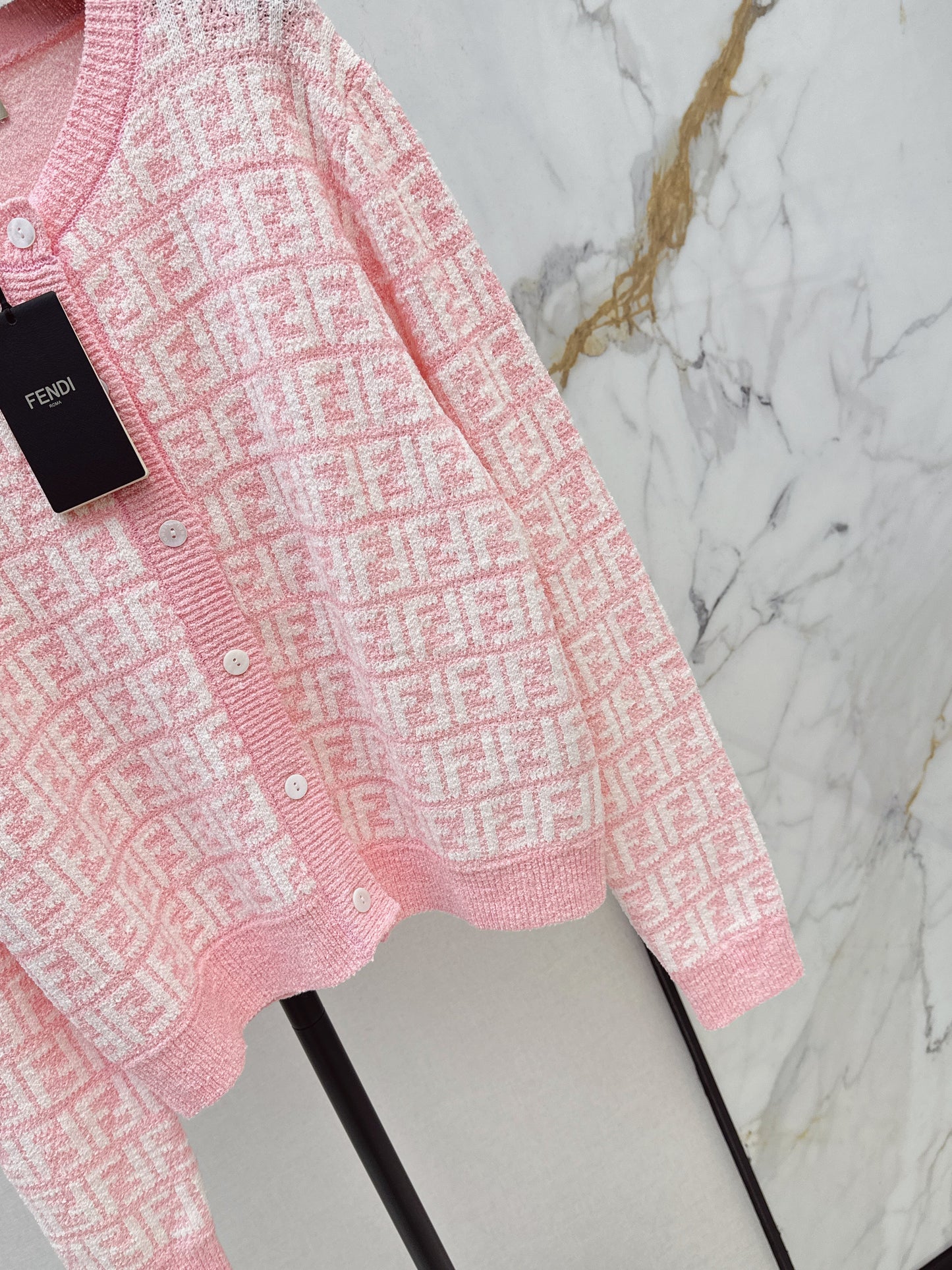 Fend NEW jacquard knit cardigan