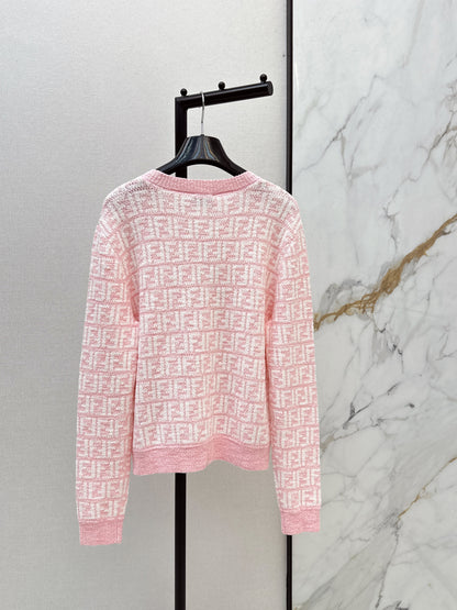 Fend NEW jacquard knit cardigan