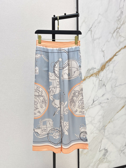 Herm NEW print straight pants