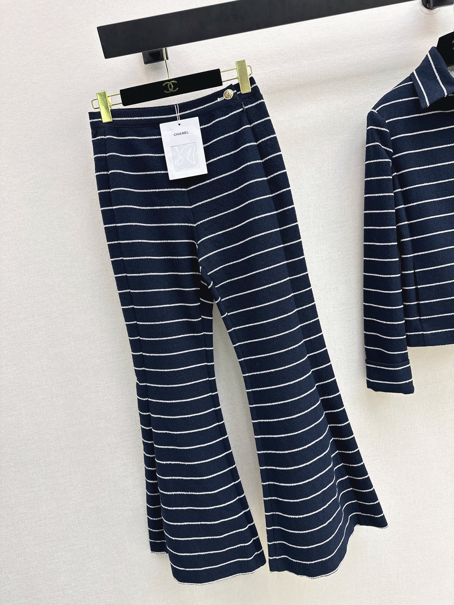 Chan NEW stripe flared pants