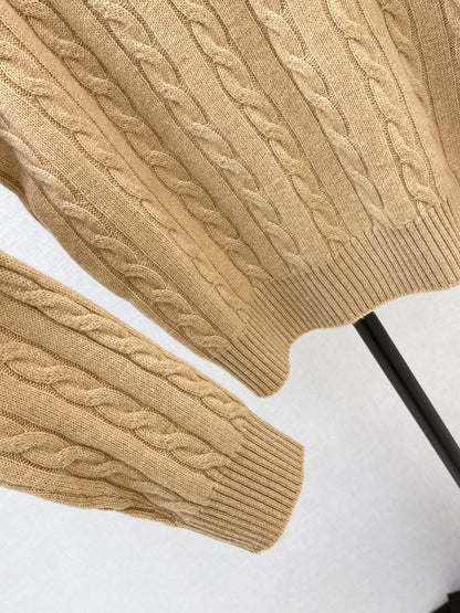 Ral NEW Half-zip wool sweater