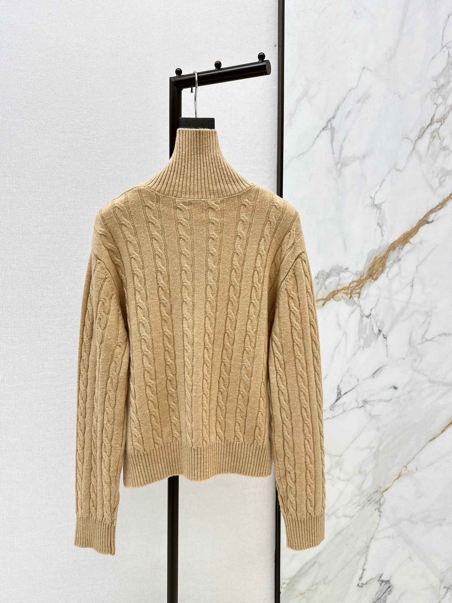 Ral NEW Half-zip wool sweater