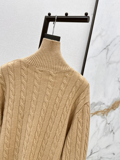 Ral NEW Half-zip wool sweater