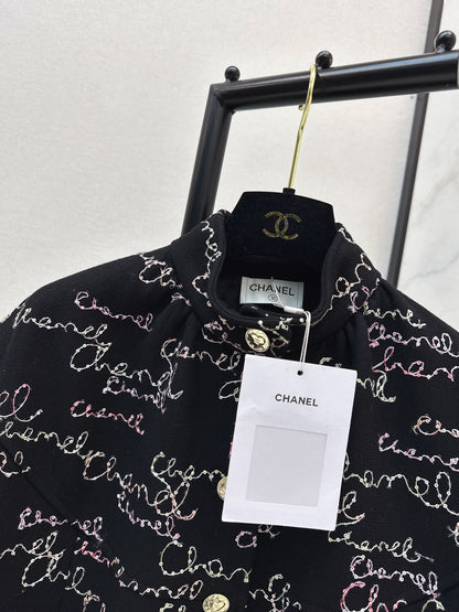 Chan NEW sequin embroidery vest jacket