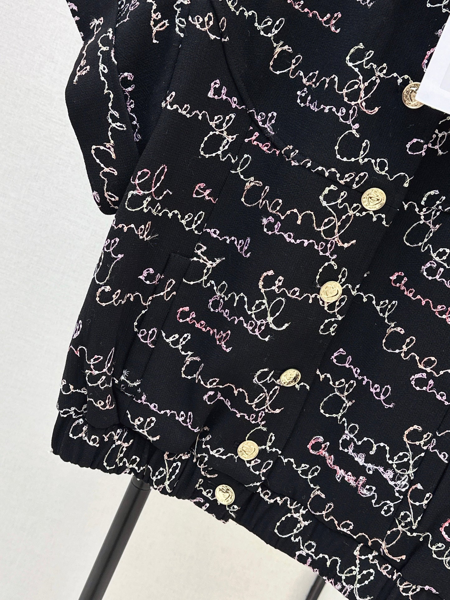 Chan NEW sequin embroidery vest jacket