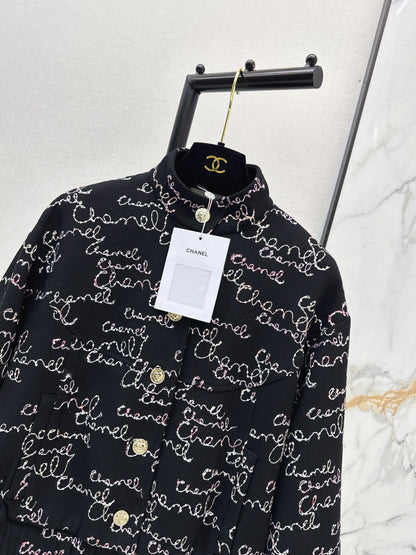 Chan NEW sequin embroidery jacket