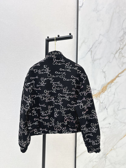 Chan NEW sequin embroidery jacket
