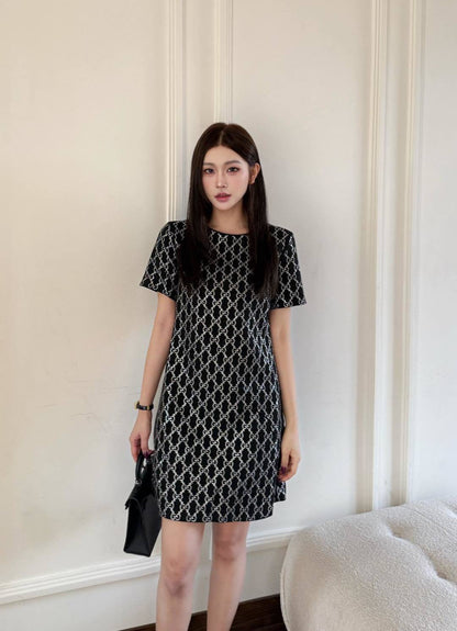 Guc NEW rhinestone dress