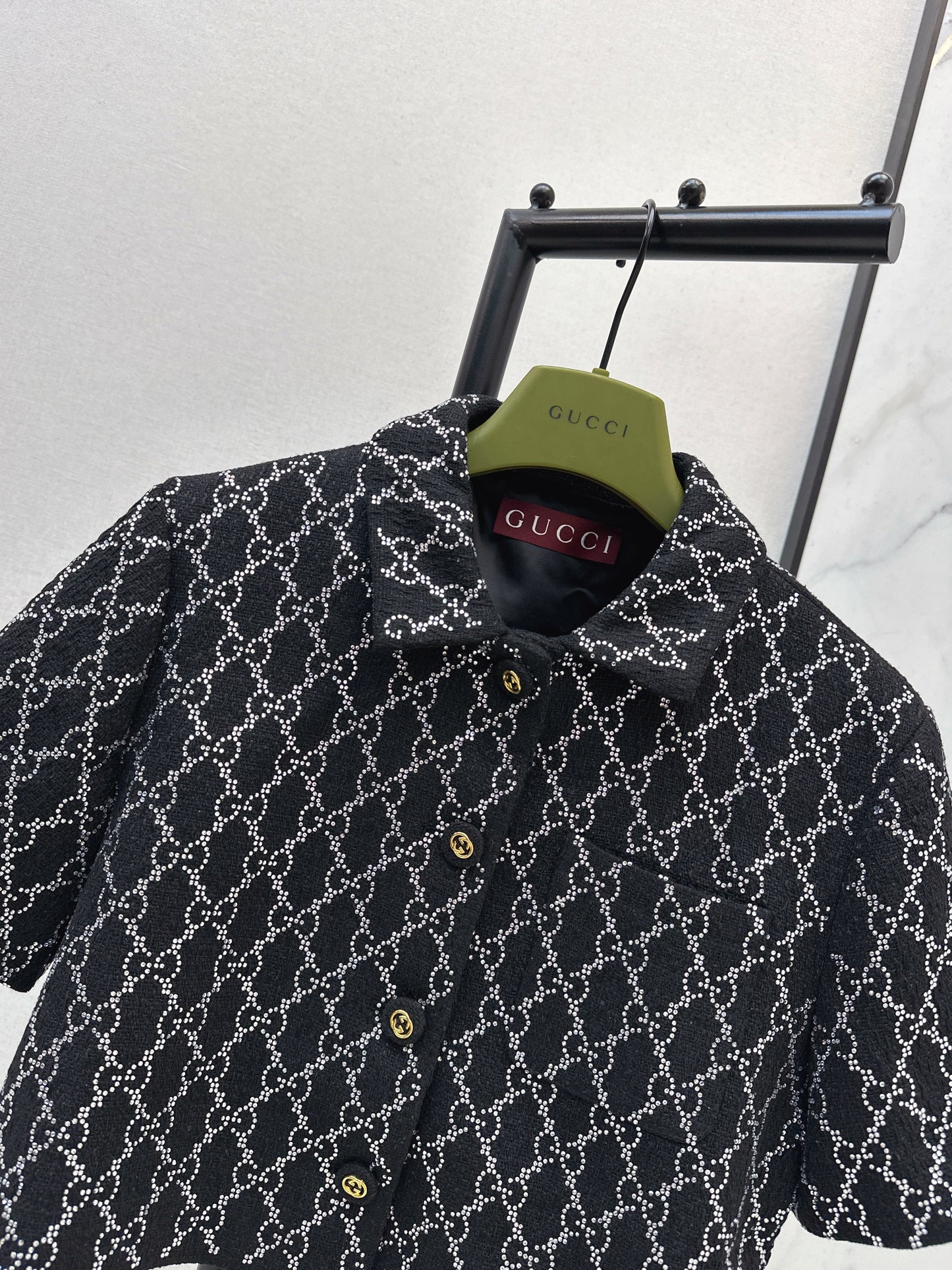 Guc NEW rhinestone jacket