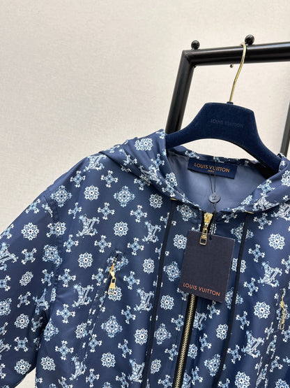 Louis NEW hooded drawstring jacket