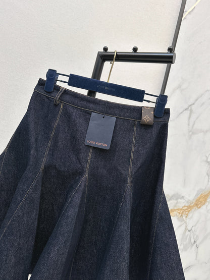 Louis NEW A-line denim skirts
