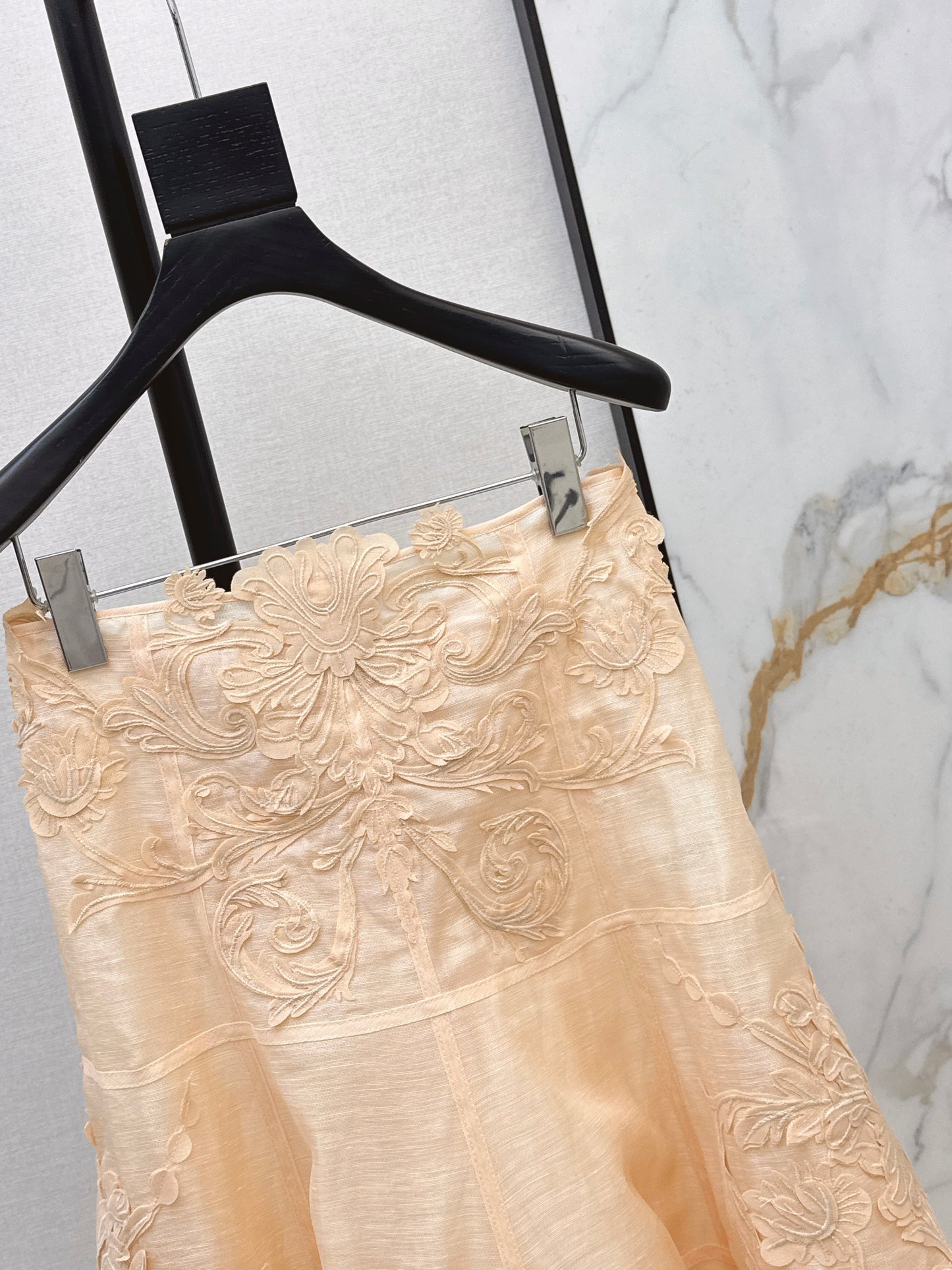 Zimm NEW lace embroidery skirt