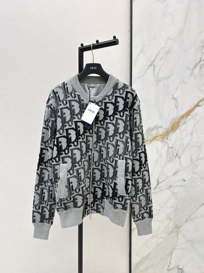 Louis NEW zip-up wool jacket