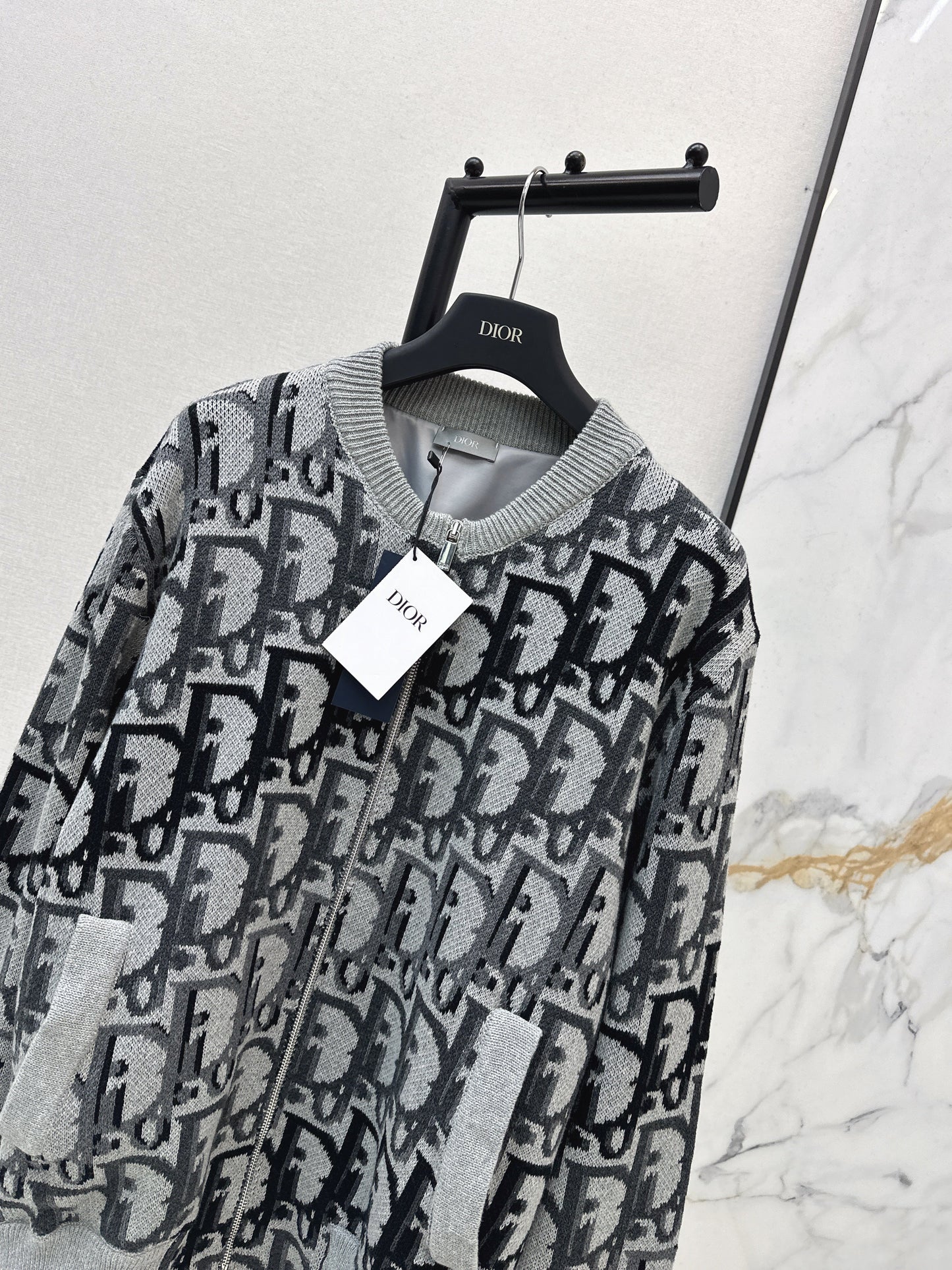 Louis NEW zip-up wool jacket