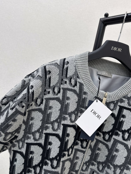 Louis NEW zip-up wool jacket