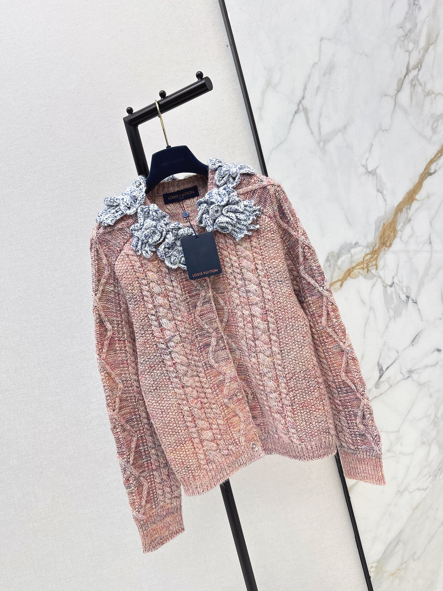 Louis NEW 3d floral cardigan