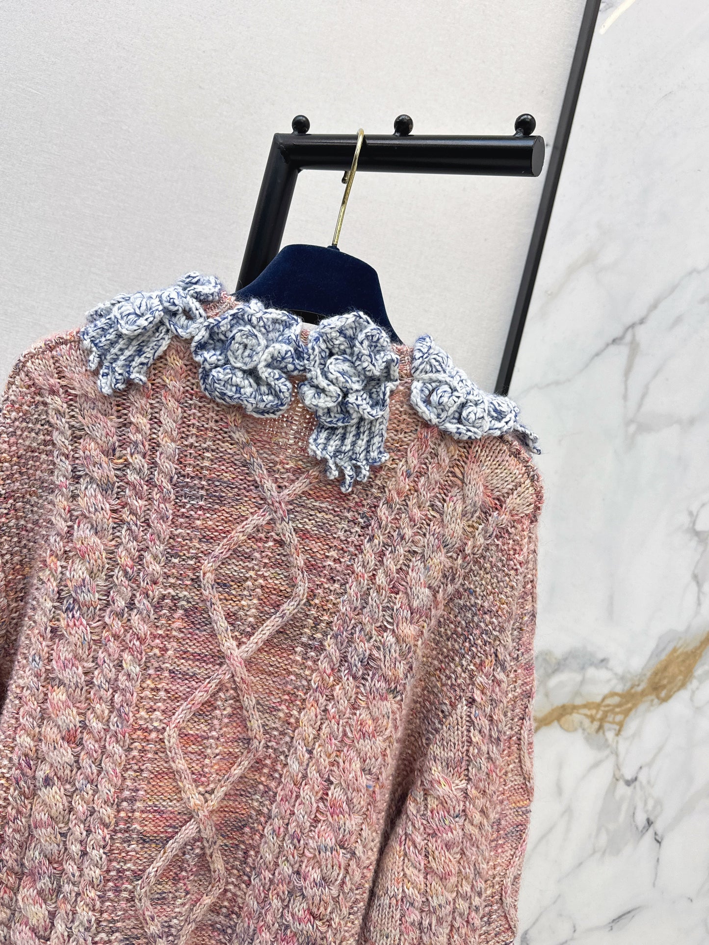 Louis NEW 3d floral cardigan