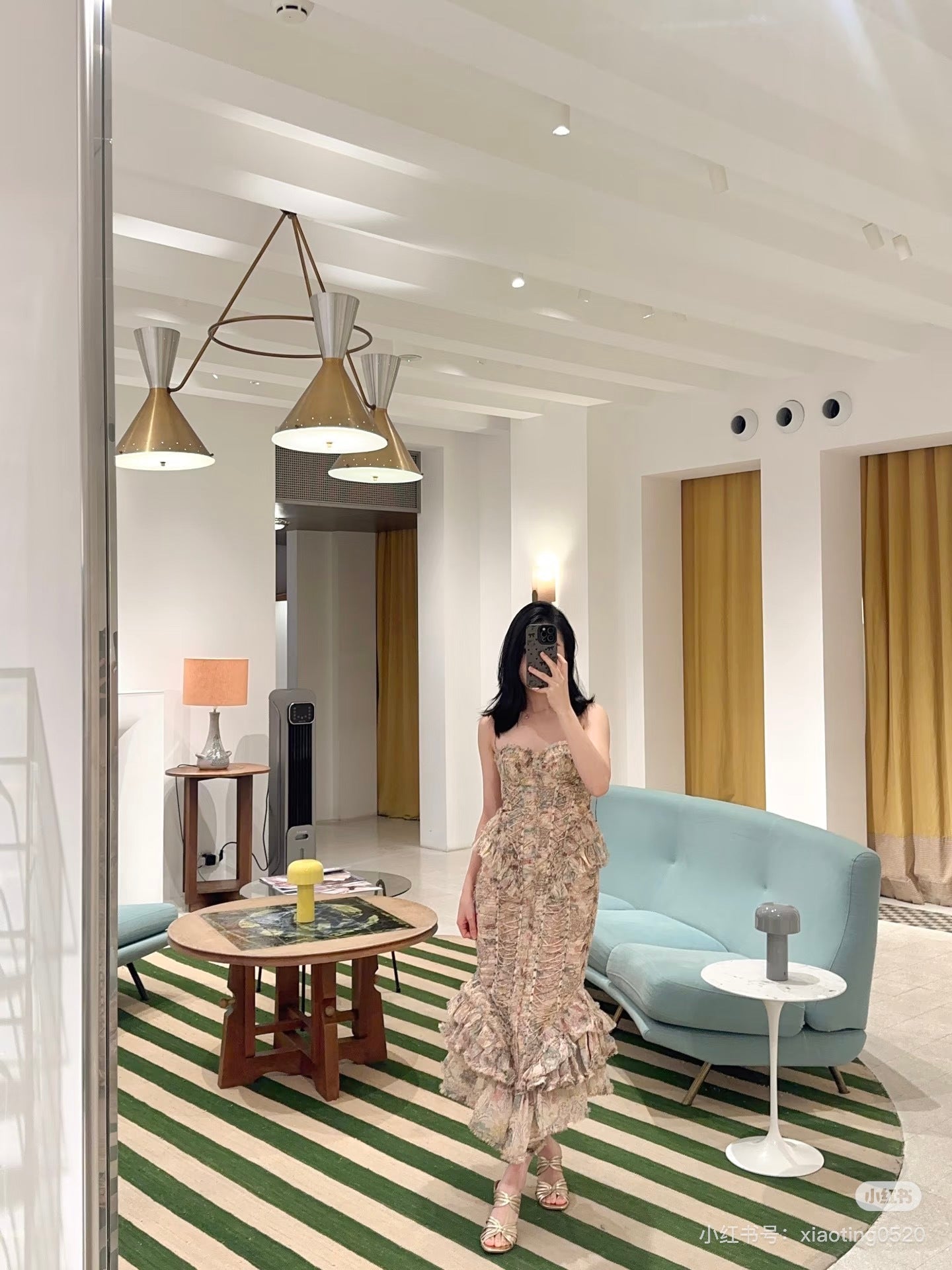 Zimm NEW silk strapless floral print dress