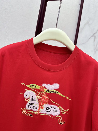 Bur NEW embroidery t-shirt