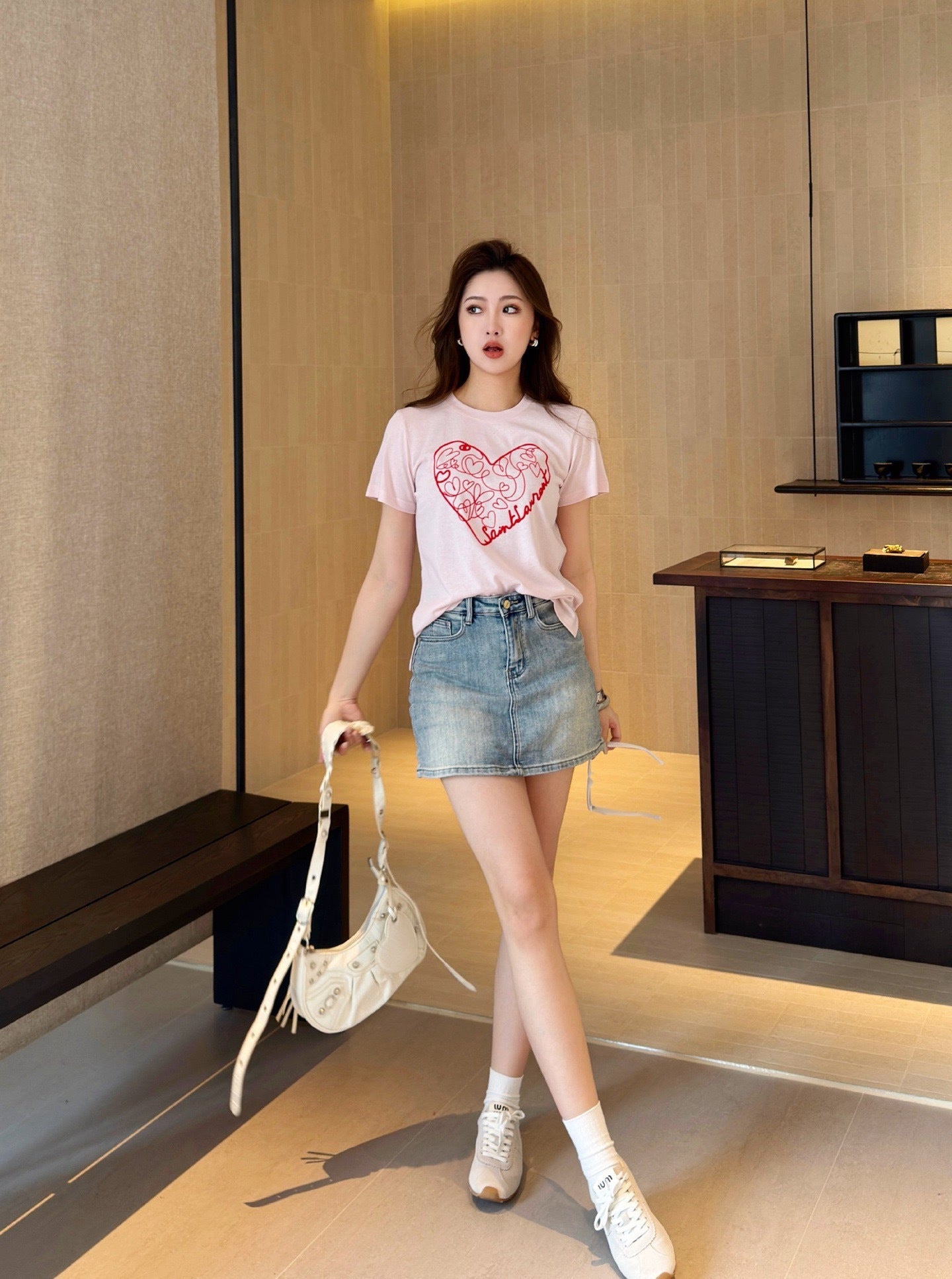 Saint NEW heart t-shirts